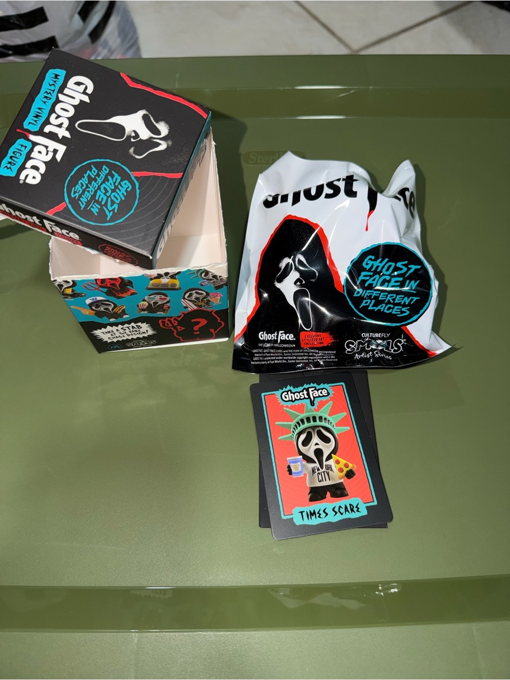 CultureFly Ghost Face In Different Places Blind Box Figure - Times Scare